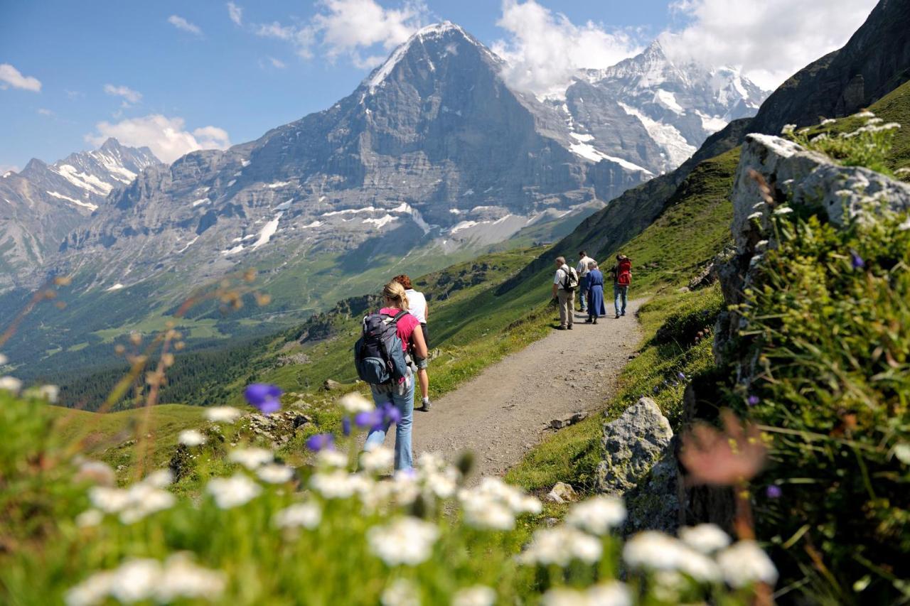 Luxury, New - Amazing Views Grindelwald Eiger Jungfrau Moench Apartment Bagian luar foto
